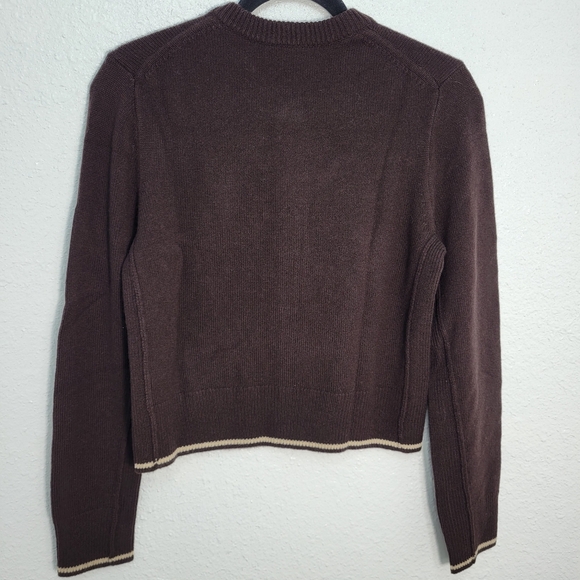 Madewell Cashmere Button-Front Cardigan Sweater NS663 Size M NWT - Picture 6 of 8